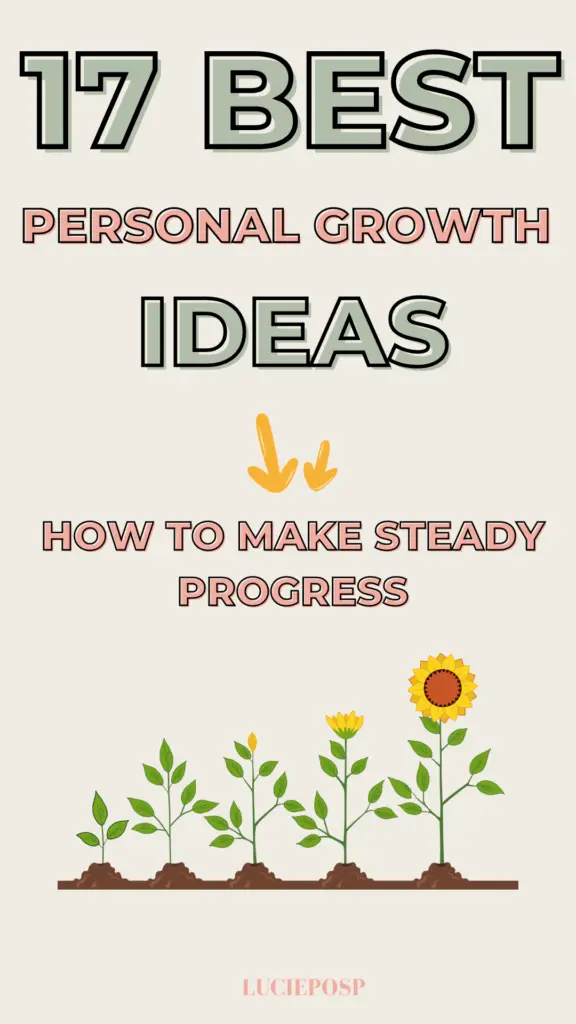 Personal growth and development