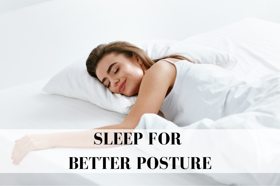 dormir pour une meilleure posture