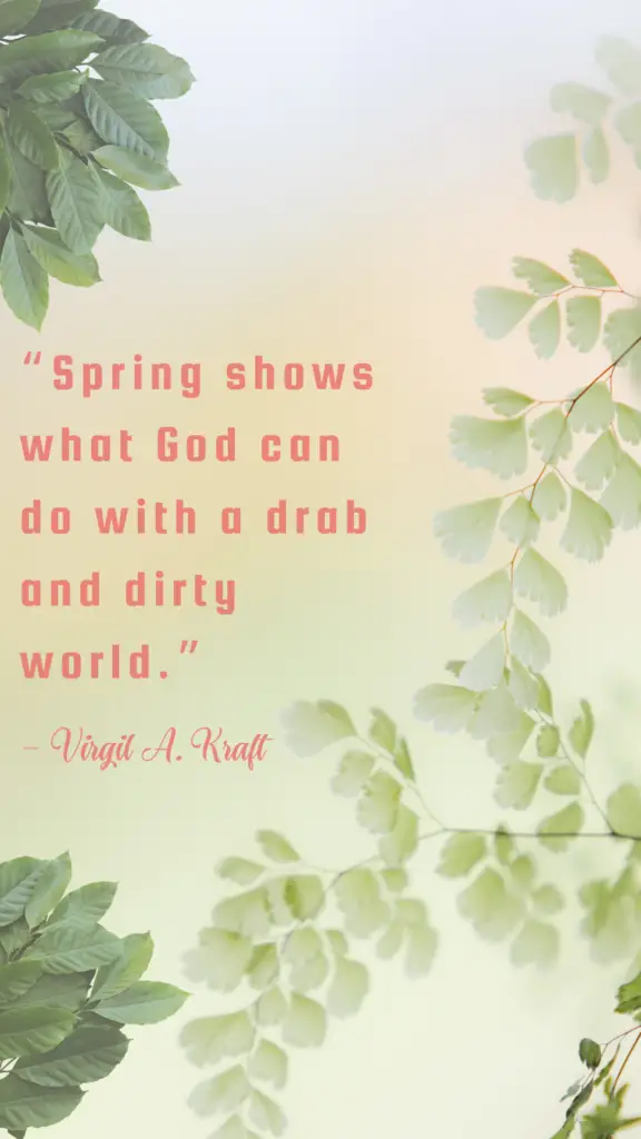 Spring quotes short