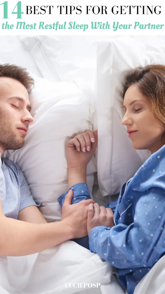 why do i sleep better with my partner