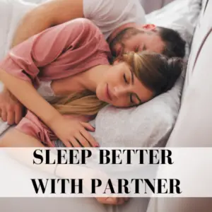 sleep better with partner