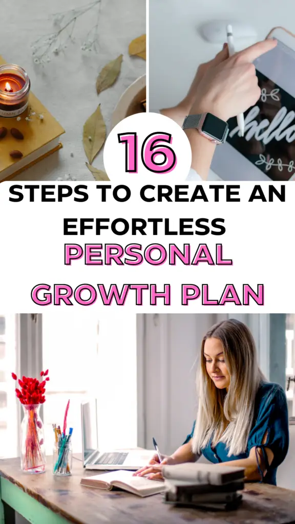 personal growth plan goal setting