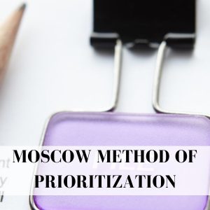 moskevská metoda stanovení priorit