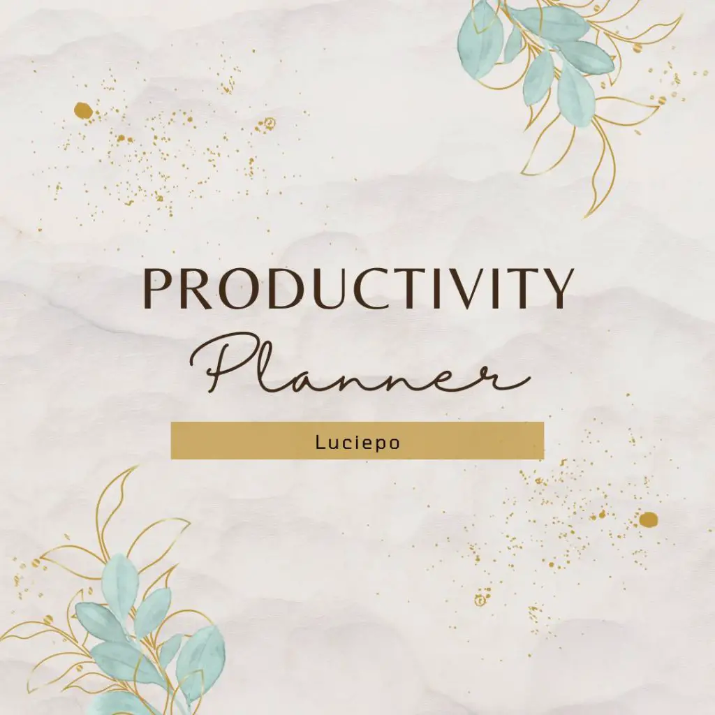 planificador de productividad