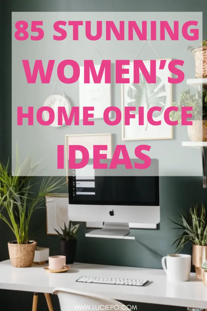 女性家庭辦公室的想法