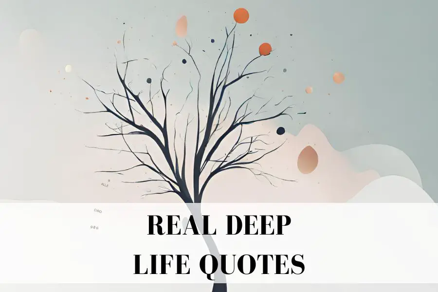 real deep life quotes
